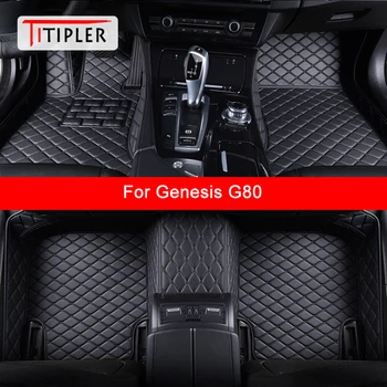 Автомобильные коврики TITIPLER на заказ Для Genesis G80, автоаксессуары, ковер для ног