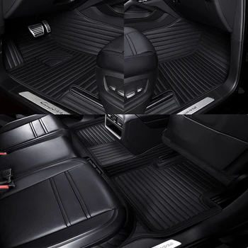 Автомобильные Коврики из искусственной кожи на заказ для Volkswagen Vw Passat Variant B7 MAGOTAN 2012-2016 года выпуска Детали интерьера
