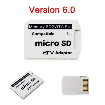 Адаптер карты памяти Для Sony PlayStation VITA V6.0 SD2 VITA Pro Henkaku 3,65 System 1000 2000 TFSD-конвертер карт PSV