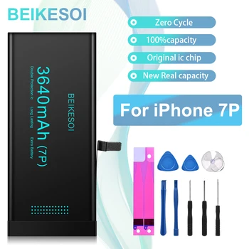 Аккумулятор BEIKESOI для iPhone 7 PLUS 7P Аккумулятор большой емкости для мобильного телефона iPhone 7Plus Длительное время работы в режиме ожидания с инструментом