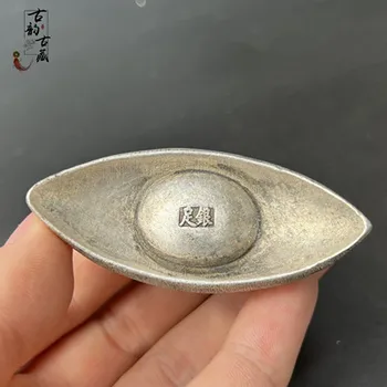 Антикварное украшение из серебряных слитков Времен династии Дунчан Цин