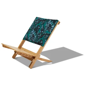 Бамбуковый пляжный стул, 100% полиэстер, для улицы, 3,1 фунта, 10,50x19,75x15,00 дюймов