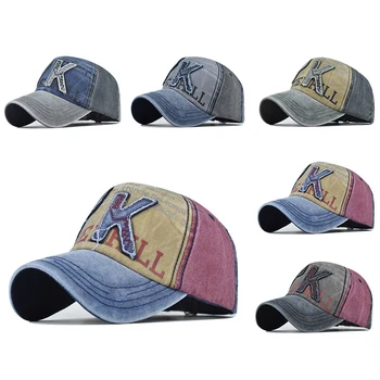 Бейсбольная кепка, бейсболка с надписью PK, весенне-осенняя кепка, облегающая кепка в стиле хип-хоп, шляпы для мужчин и женщин, многоцветная бейсбольная кепка