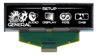 бесплатная доставка 3,12-дюймовый OLED-ЖК-экран 256X64 30-контактный накопитель Ssd1322 Белый Синий Зеленый Желтый Дисплейный Модуль