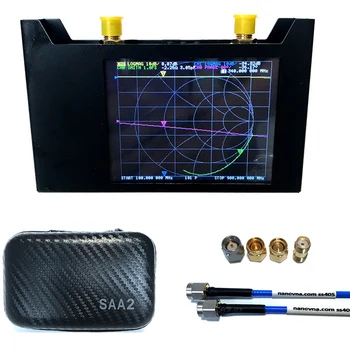 Векторный сетевой анализатор V2 3G S-A-A-2 NanoVNA, антенный анализатор коротковолнового диапазона HF VHF UHF с антенным анализатором в чехле
