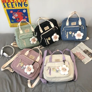 Водонепроницаемые Школьные сумки с цветочным Рисунком, Женский Многофункциональный рюкзак, женские школьные рюкзаки Kawaii, Модная Милая сумка для книг Mochila
