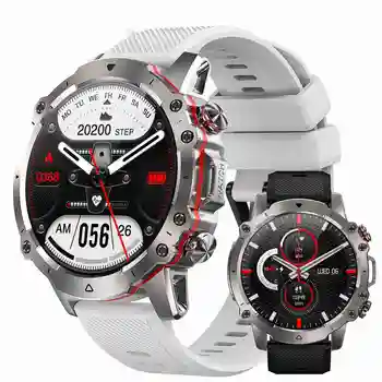 Военные умные часы 2023 7 дней автономной работы 110 + спортивный режим Bluetooth-вызова Умные часы для мужчин водонепроницаемые 360 * 360HD подлинные