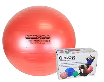 Вспомогательный мяч, красный, 75 см (30 дюймов), в коробке