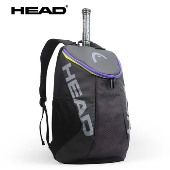Высококачественный теннисный рюкзак серии HEAD Tour Team, Склад обуви, 1 упаковка, теннисная сумка, Мужская Женская ракетка для сквоша, сумки для хранения ракеток