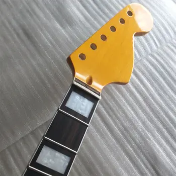 Гриф гитары Big head ST 22 Лада 25,5-дюймовый блок грифа из розового дерева с инкрустацией желтого цвета