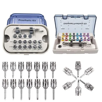 Динамометрический ключ для зубных имплантатов Универсальный набор инструментов для восстановления имплантатов Отвертка 10-70 см Инструмент для ремонта имплантатов для стоматологии