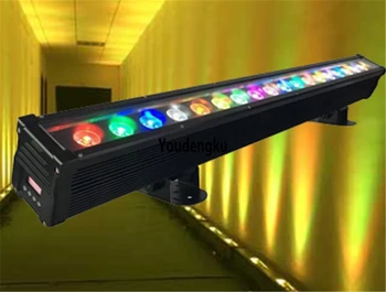 длина 100 см 18x15 Вт водонепроницаемый rgbwa 5в1 светодиодный наружный светильник для мытья стен dmx pixel наружный светильник для мытья стен светодиодный светильник для бара