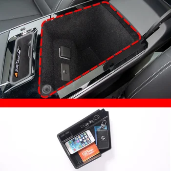 Для Cadillac LYRIO 2021-2022 ABS Черный Автомобильный центральный подлокотник коробка для хранения Коробка для хранения центрального управления Автомобильные аксессуары