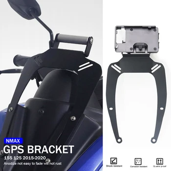 Для YAMAHA NMAX155 125 N-MAX 155 125 2015-2020 Мотоцикл GPS Телефон Навигационный Кронштейн USB Порт Для Зарядки Держатель Крепление nmax155NEW