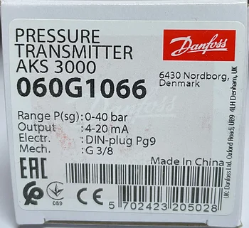 Для датчика давления Danfoss MBS3000 060G3596 060G1066 0-16 бар, 1 шт.