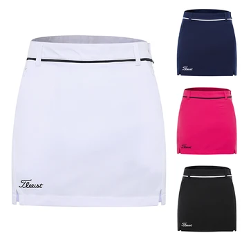 Женская юбка для гольфа Летняя модная спортивная одежда для гольфа Быстросохнущая дышащая короткая юбка для дам