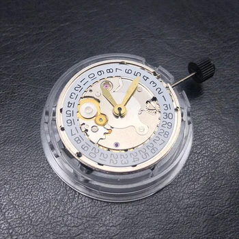 Запасные части для часов механический механизм Shanghai 2824 цвет серебристый, золотой, отечественный, высокое качество, стабильная производительность
