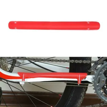 Защитная накладка для горячей цепи, Резиновая Мягкая крышка для крепления цепи, Велосипедная Экологически чистая Складная Велосипедная Рама