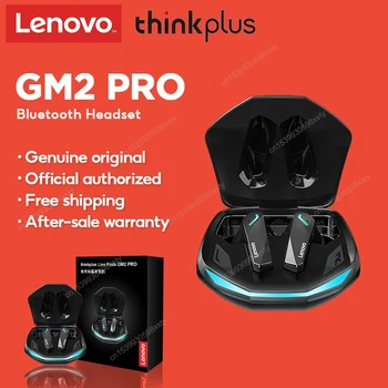 Игровые Наушники Lenovo GM2 Pro TWS Bluetooth 5.3 С низкой Задержкой Беспроводная Гарнитура С Микрофоном Стерео Басы Настоящие Беспроводные Наушники Для Геймеров