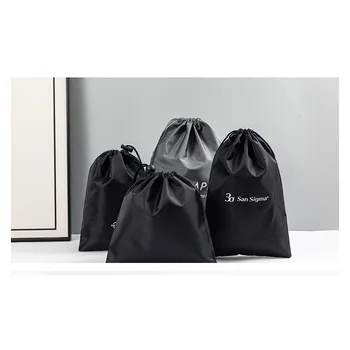 Изготовленный на заказ логотип 500шт Нейлоновая сумка на шнурке Спортивные принадлежности для активного отдыха, шнур из полиэстеровой ткани, сумка из ткани Оксфорд, сумка для хранения 9 * 12 см