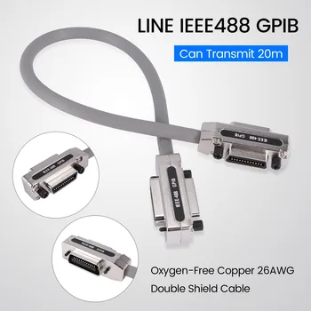 Кабель передачи данных IE488 Gpib длиной 0,5 м, кабель передачи данных промышленного класса, терминал Pci, промышленный кабель управления