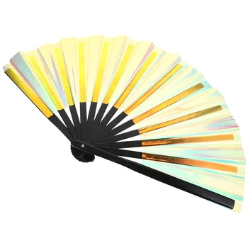 Китайский вентилятор Ручной Выдалбливают Ручные Складные цветные Классические Складные Ручные вентиляторы из ПВХ Для женщин