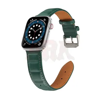 Кожаный ремешок 38 мм 40 мм 41 мм для iwatch 8 7 6 5 4 3 SE сменный ремешок 42 мм 44 мм 4549 мм подходит для аксессуаров Apple Watch