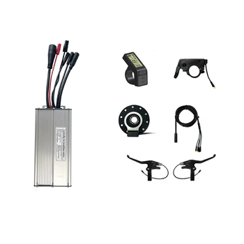 Комплект контроллера синусоидальной волны, электрический велосипед, Комплект для электрического скутера, дисплей LCD4, контроллер синусоидальной волны 36/48 В 30A 1000 Вт, Аксессуары