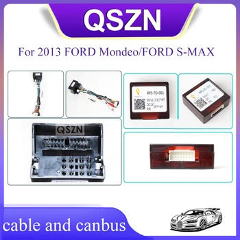 Коробка Canbus FD-SS-01A/RP5-FD-001 для 2013 FORD Mondeo/Для 2001-2008 FORD S-MAX Жгут проводов Кабельного автомобильного радиоприемника