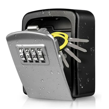 Коробка для ключей с паролем Украшение Коробка для ключей с кодом Коробка для хранения ключей Коробка для хранения ключей Настенная Коробка Для паролей Коробка для сейфа для ключей на открытом воздухе