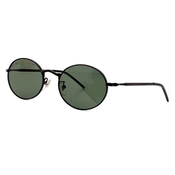 Круглые женские солнцезащитные очки бренда Desginer солнцезащитные очки из сплава без стекол, роскошные очки UV400