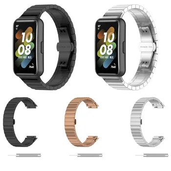 металлический ремешок 16 мм для смарт-часов Huawei Watch7 45 мм, браслет из нержавеющей стали для смарт-часов Huawei Watch7 45 мм, аксессуары для ношения