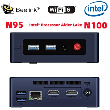 МИНИ-ПК Beelink MINI S12/12 PRO 12th Intel Alder Lake-N95/N100 3,4 ГГц Wifi 6 Bluetooth 5,2 DDR4 16 ГБ 500 ГБ SSD Офисный мини-ПК