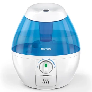 Мини-увлажнитель холодного тумана Vicks без фильтра, белый, увлажнитель воздуха VUL520W, диффузор, увлажнитель воздуха