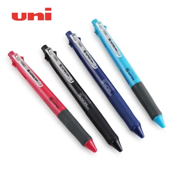 Многофункциональная ручка UNI MSE5-500 | Четырехцветная Круглая Шариковая Сердцевина + 05 Автоматический Карандаш | Многоцветная Шариковая ручка Канцелярские принадлежности