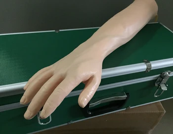 Модель руки для тренировки пункции вены, Имитированная Модель руки, Модель Упражнения для инфузии руки