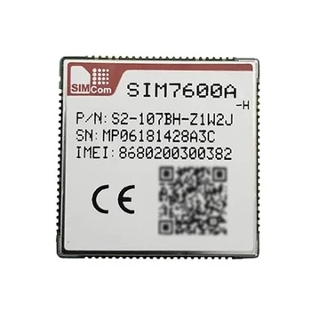 Модуль SIMCOM SIM7600A-H LCC LTE Cat4 многополосный LTE-FDD/LTE-TDD/HSPA +/UMTS/EDGE/GPRS/GSM LCC типа B2/B4/B12 B2/B5