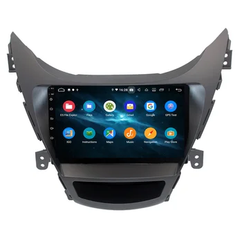 Мультимедийный видеоплеер для Elan-tra 2011-2015 Автомобильный радиоприемник Android автомобильный DVD экран Камера