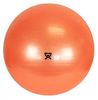 Мяч для йоги для упражнений на устойчивость -оранжевый -22 дюйма (55 см)