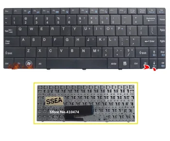 Новая клавиатура на американском английском языке для ноутбука MSI CR400 CR420 CR460 EX465 CX420 X350 X370