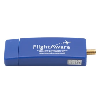 Новый FlightAware FA-ADSB Pro Stick Plus с высокопроизводительным приемником ADS-B.