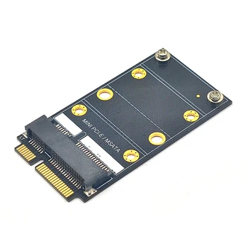 Новый Мини-адаптер PCIE/mSATA Твердотельный Накопитель Конвертер Riser Карта Расширения Тестовая Плата для mSATA SSD Mini PCI Express Wifi Карта