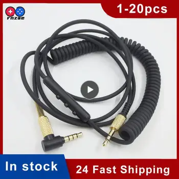 Оголенный медный сердечник Усовершенствованный дизайн автомобильного провода Прочный Соединительный кабель для наушников Удобный Высококачественный кабель для наушников