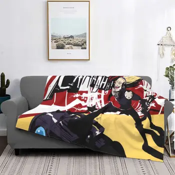 Одеяло с рисунком Ямада Хизаши Фланелевый Принт Аниме 