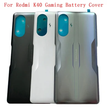 Оригинальная крышка батарейного отсека, задняя дверца, чехол для Xiaomi Redmi K40, игровая крышка батарейного отсека с логотипом, запасные части