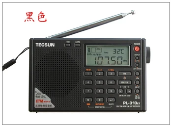 Оригинальный Tecsun PL-310ET Полнодиапазонный Радиоприемник с Цифровым светодиодным Дисплеем FM/AM/SW/LW Стерео Радио с Усиленным Сигналом Вещания