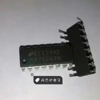 оригинальный новый сигнальный переключатель MM74C42N, мультиплексирующий декодирующий чип MM74 74C 16-DIP