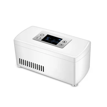 Охладитель инсулина Холодильная Коробка 2021 Новое Обновление 10400 мАч Со встроенной Батареей Мини Портативный Рефрижератор Инсулина Холодильная Коробка для Хранения Keepin