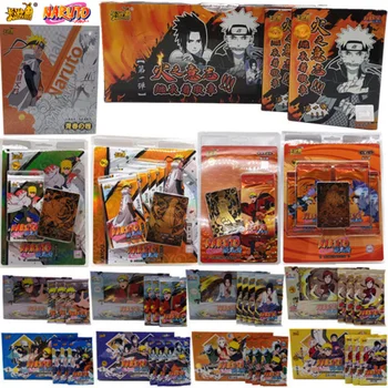 Подлинная Оригинальная Коробка Naruto Box Cards SR MR SP NR AR TR SP BP SE SLR Серии Ninja World Collection Card Toy Kayou Naruto Card Hot