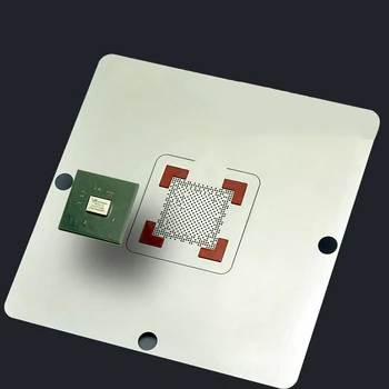 Приспособление BGA Для замены 2D-трафарета на 3D-BGA держатель шаблона Высокотемпературные силиконовые наклейки микросхема Reball Вспомогательные фиксированные инструменты